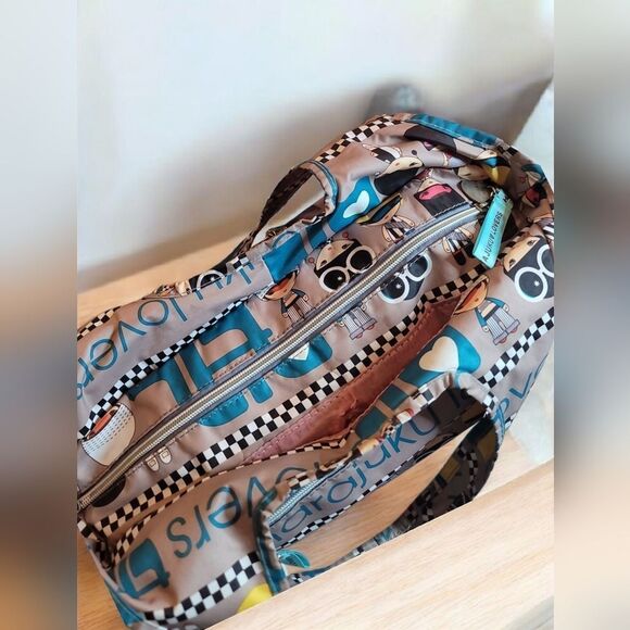 Harajuku Lovers By Gwen Stefani Multicolor Graphic Tote Bag Y2K - Picture 7 of 11